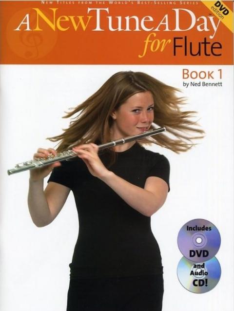 New Tune A Day Flute Book 1 Book/cd/dvd