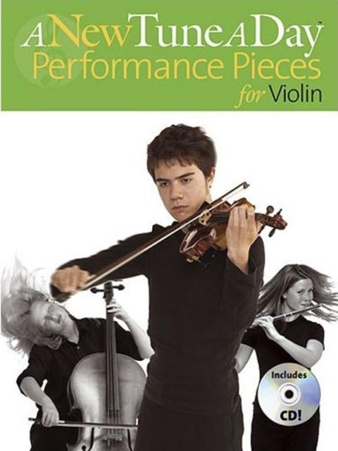 New Tune A Day Performance Pieces Violin Book/cd