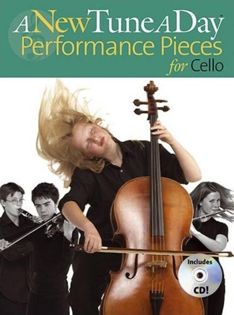 New Tune A Day Performance Pieces Cello Book/cd