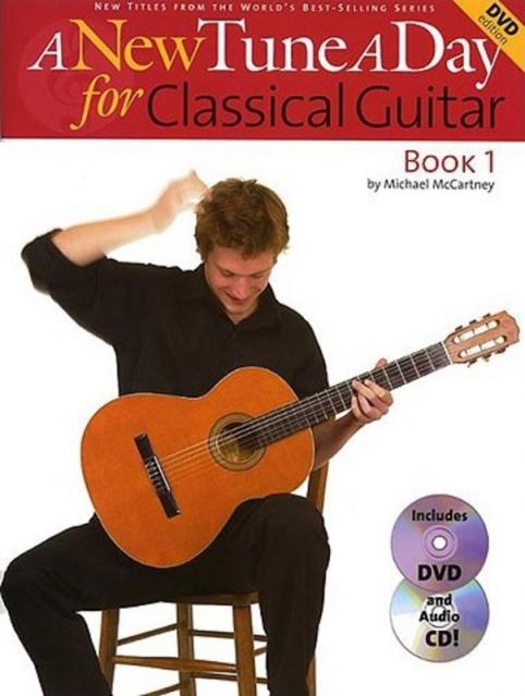 New Tune A Day Classical Guitar Book 1 Book/cd/dvd