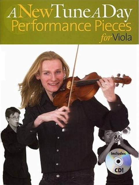 New Tune A Day Performance Pieces Viola Book/cd