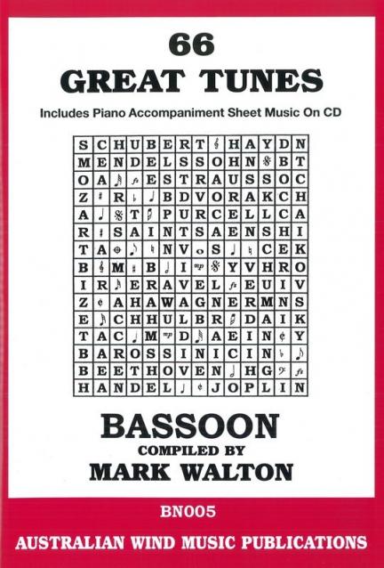 66 Great Tunes Bassoon Bk/cd