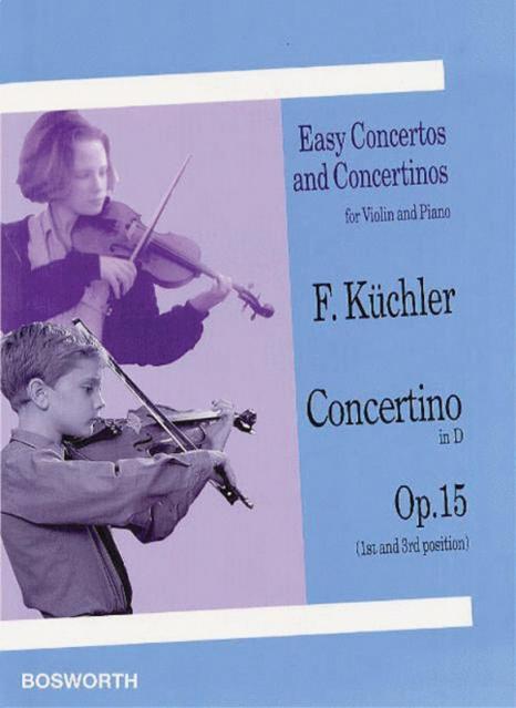 Kuchler Concertino D Op 15 Vln/piano Newed