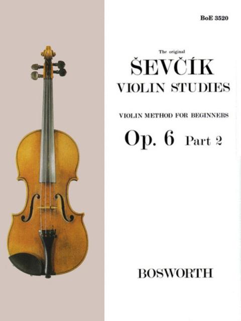 Sevcik Violin Studies Op 6 Pt.2