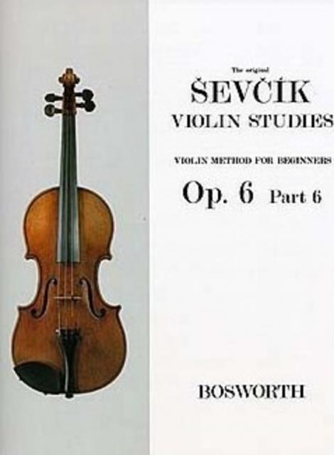 Sevcik Violin Studies Op 6 Pt.6