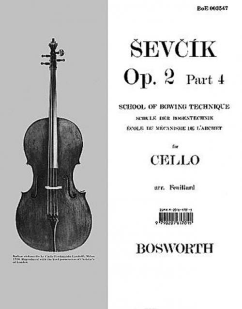 SEVCIK CELLO STUDIES OP 2 PT 4