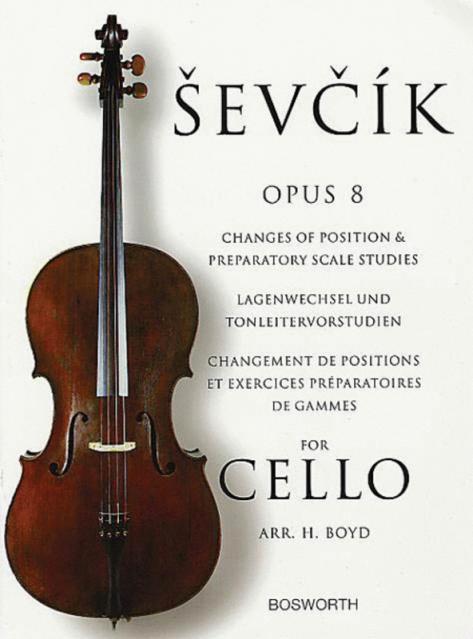 Sevcik Cello Works Op 8 Studies