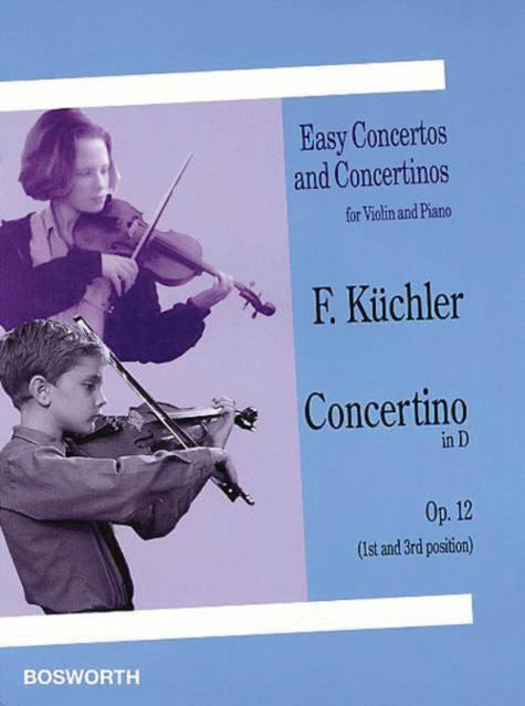 Kuchler Concertino D Op 12 Violin Solo