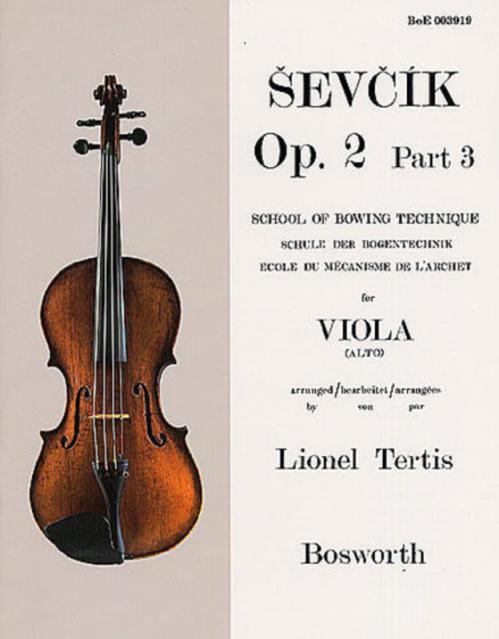 Sevcik Viola Op 2 Pt.3