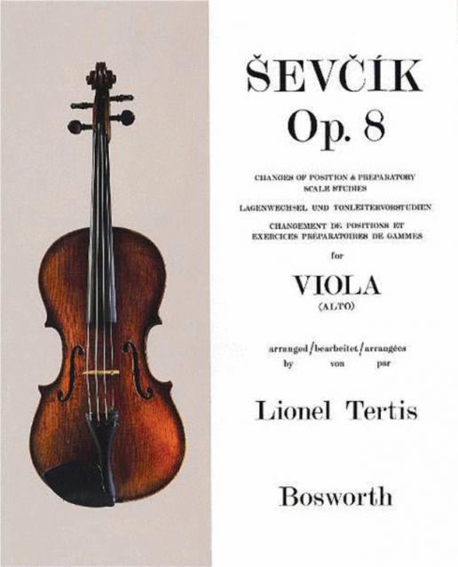 Sevcik Viola Op 8