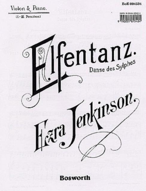 Jenkinson Elfentanz Vln/piano