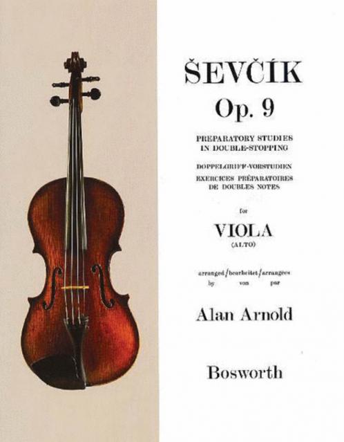 Sevcik Studies Op 9 Viola Arr Arnold