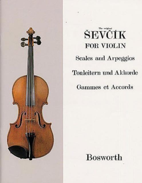 SEVCIK SCALES ARPEGGIOS VIOLIN