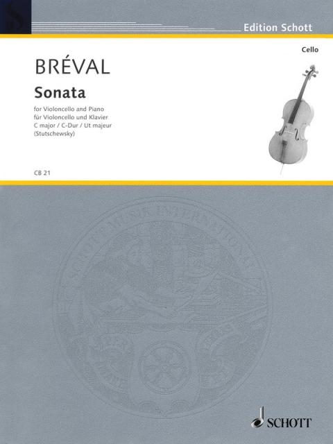 Breval - Sonata In C From Op 40 Cello/piano