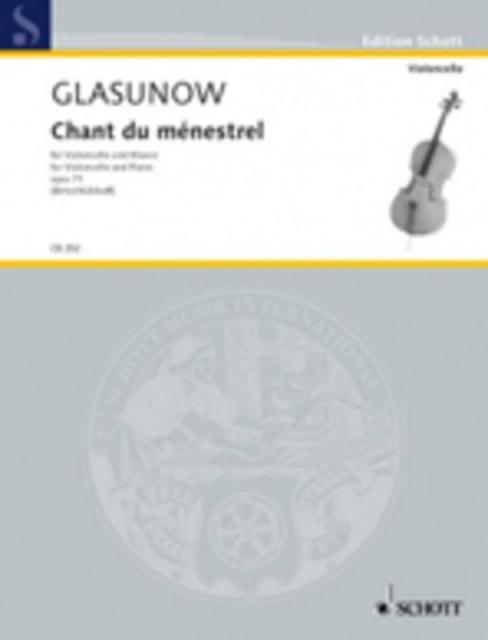 Glazunov - Chant Du Menestrel Op 71 Cello/piano