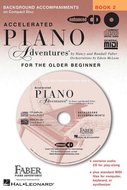 Accelerated Piano Adventures Bk 2 Lesson Cd