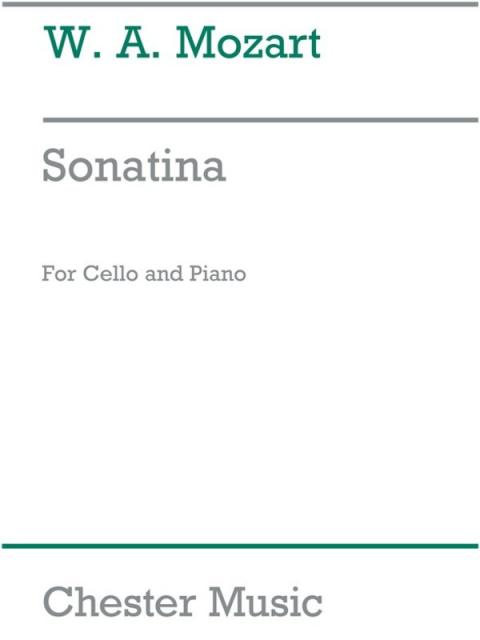 Mozart Sonatina Cello & Piano(arc)