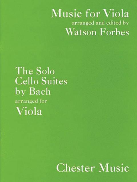 Bach Cello Suites Arr. For Viola