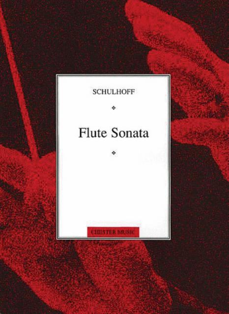 Schulhoff Flute Sonata Fl/piano