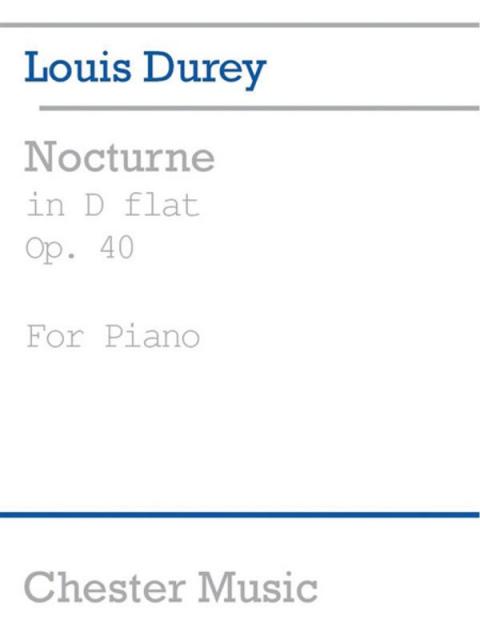 Nocturne In D Flat Op  40 Solo Piano