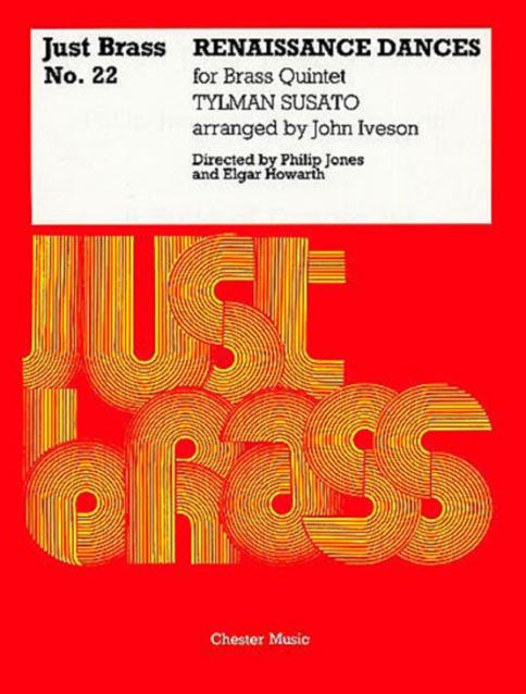 Just Brass 22 Renaissance Dances Susato