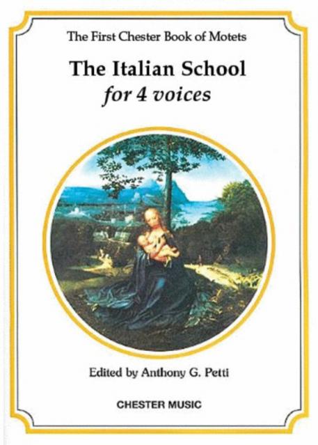 Chester Motets 01 Satb Italian School