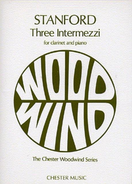 Stanford 3 Intermezzi Clarinet/piano