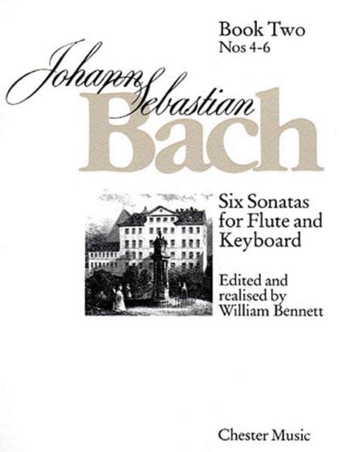 Bach Sonatas Flute Vol.2(4-6)ed.bennett