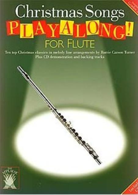 Applause Playalong Xmas Flute Bk/cd