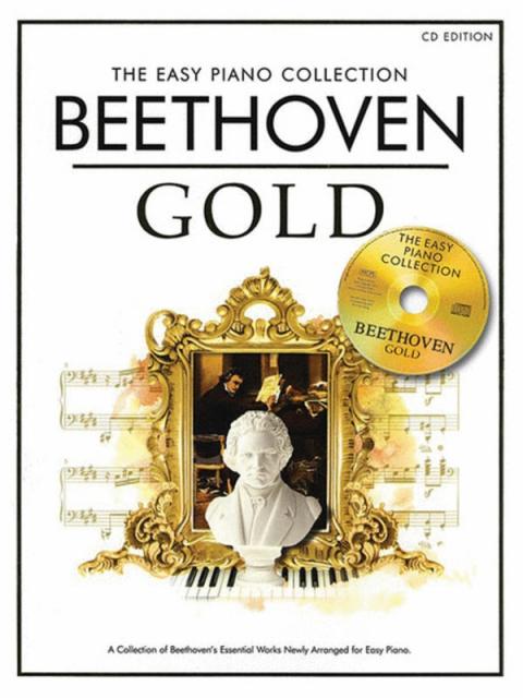 Easy Piano Coll Beethoven Gld Easy Pf Bk/cd