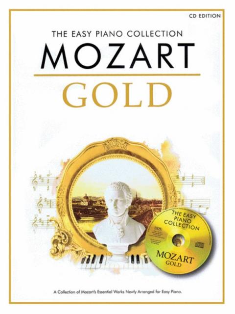 Easy Piano Coll Mozart Gold Easy Pf Bk/cd