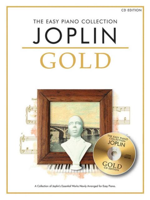 Easy Piano Coll Joplin Gold Easy Pf Bk/cd