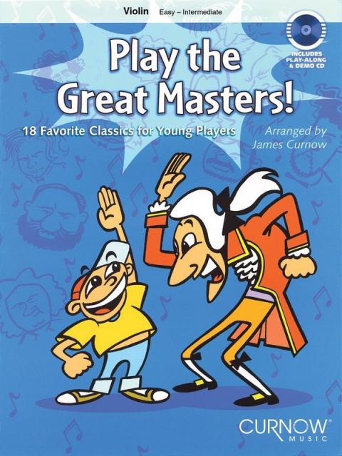 Play The Great Masters Vln Bk/cd