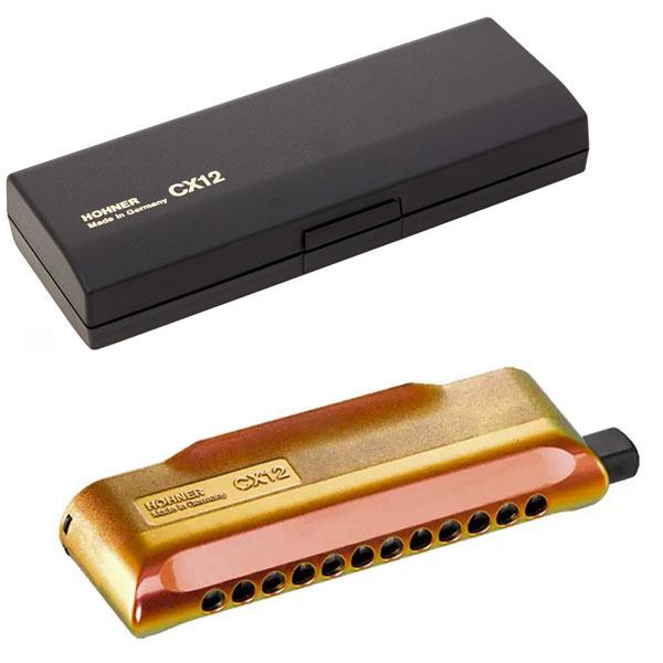 Hohner CX12 Chromatic Jazz Harmonica (KEY of C)