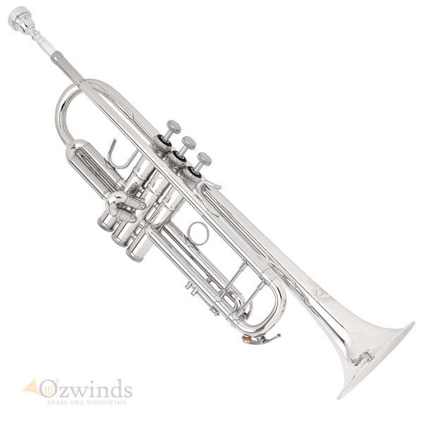 B&S Challenger II "Philip Cobb London" Bb trumpet (Silver Plate)