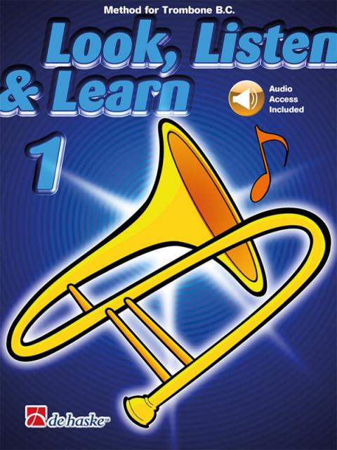 LOOK LISTEN & LEARN PART 1 TROMBONE BC BK/OLA