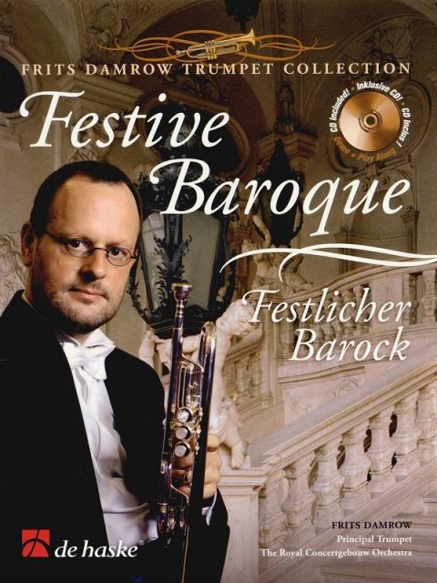 Festive Baroque Trumpet Bk/cd