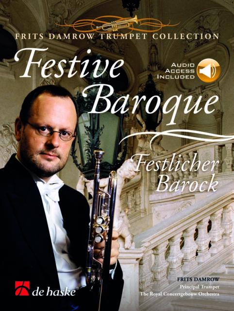 FESTIVE BAROQUE TRUMPET BK/OLA