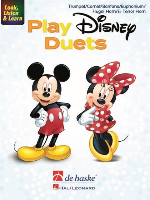 LOOK LISTEN & LEARN PLAY DISNEY DUETS FOR TRUMPET