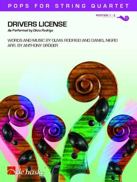 DRIVERS LICENSE FOR STRING QUARTET SC/PTS