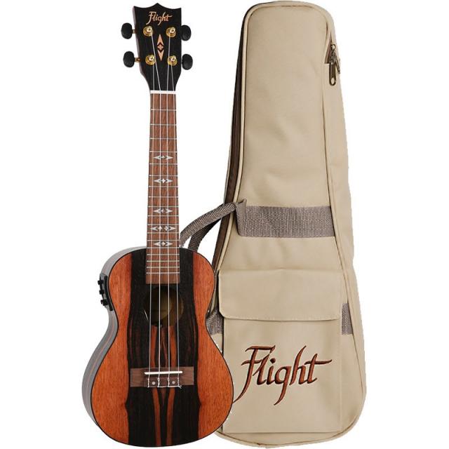 Flight Duc460eq Amara Electro Acoustic Concert Uke