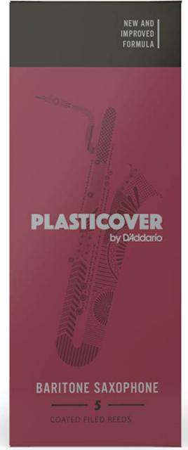 Plasticover Baritone Sax Reeds by D'Addario - Box of 5