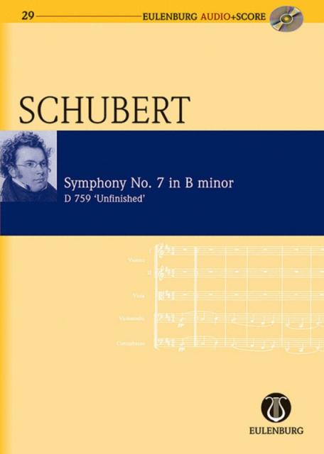 Symphony No 7 B Min D759 Unfinished Bk/cd