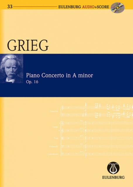 Piano Concerto Op 16 A Min Bk/cd