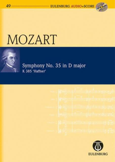 Symphony No 35 D K 385 (haffner) Bk/cd