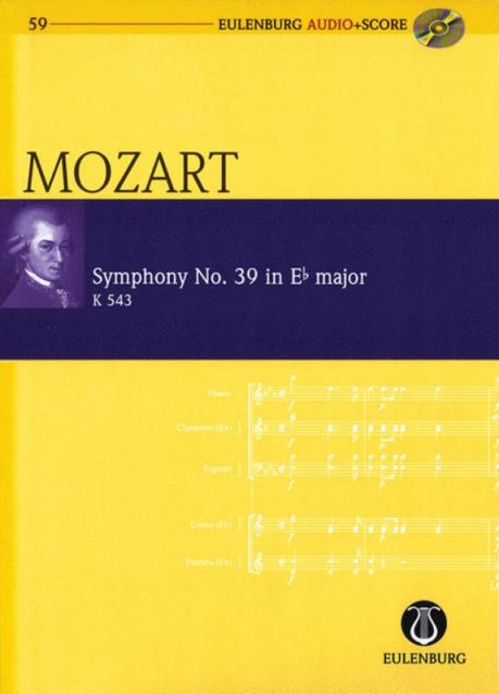 Symphony No 39 E Flat K543 Bk/cd