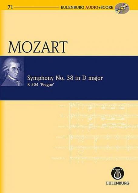 Symphony No 38 K 504 D Prague Bk/cd