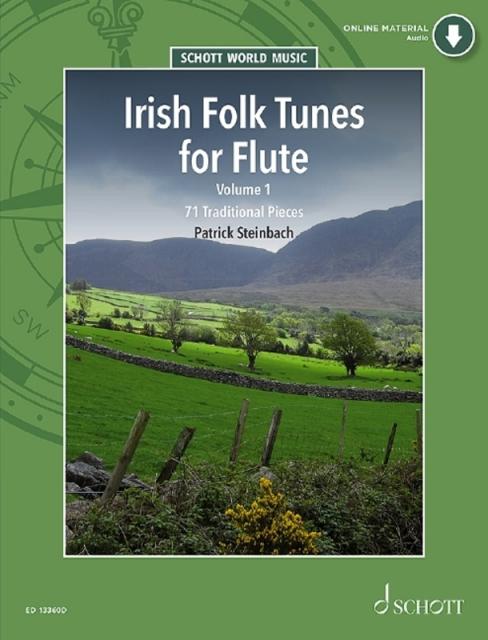 IRISH FOLK TUNES FOR FLUTE VOL 1 BK/OLA