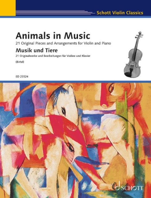 ANIMALS IN MUSIC FOR VIOLIN/PIANO