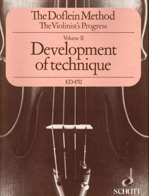 Doflien Method Vol 2 Development Of Technique Violin